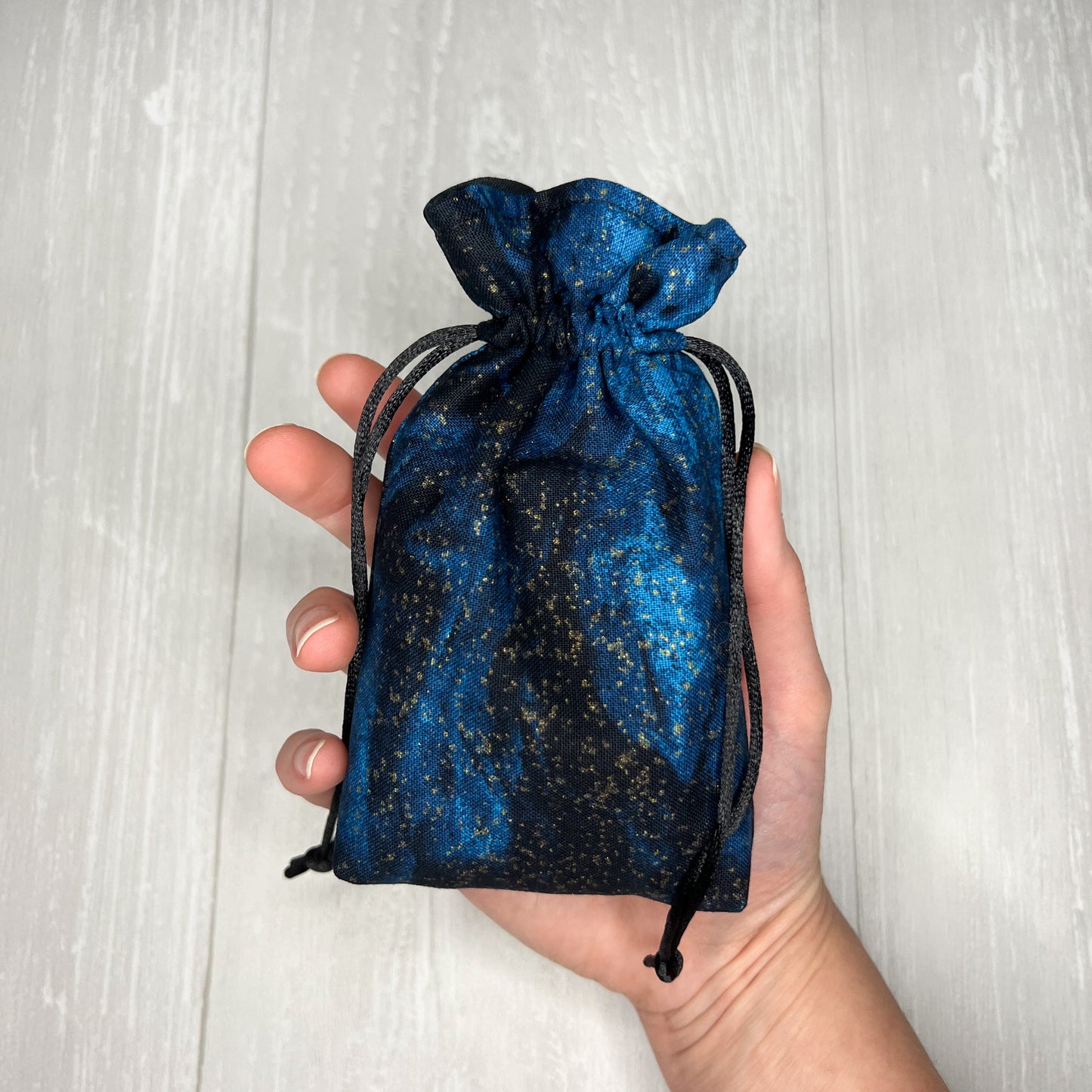 Miniature Rider-Waite® Tarot & Blue Celestial Drawstring Bag