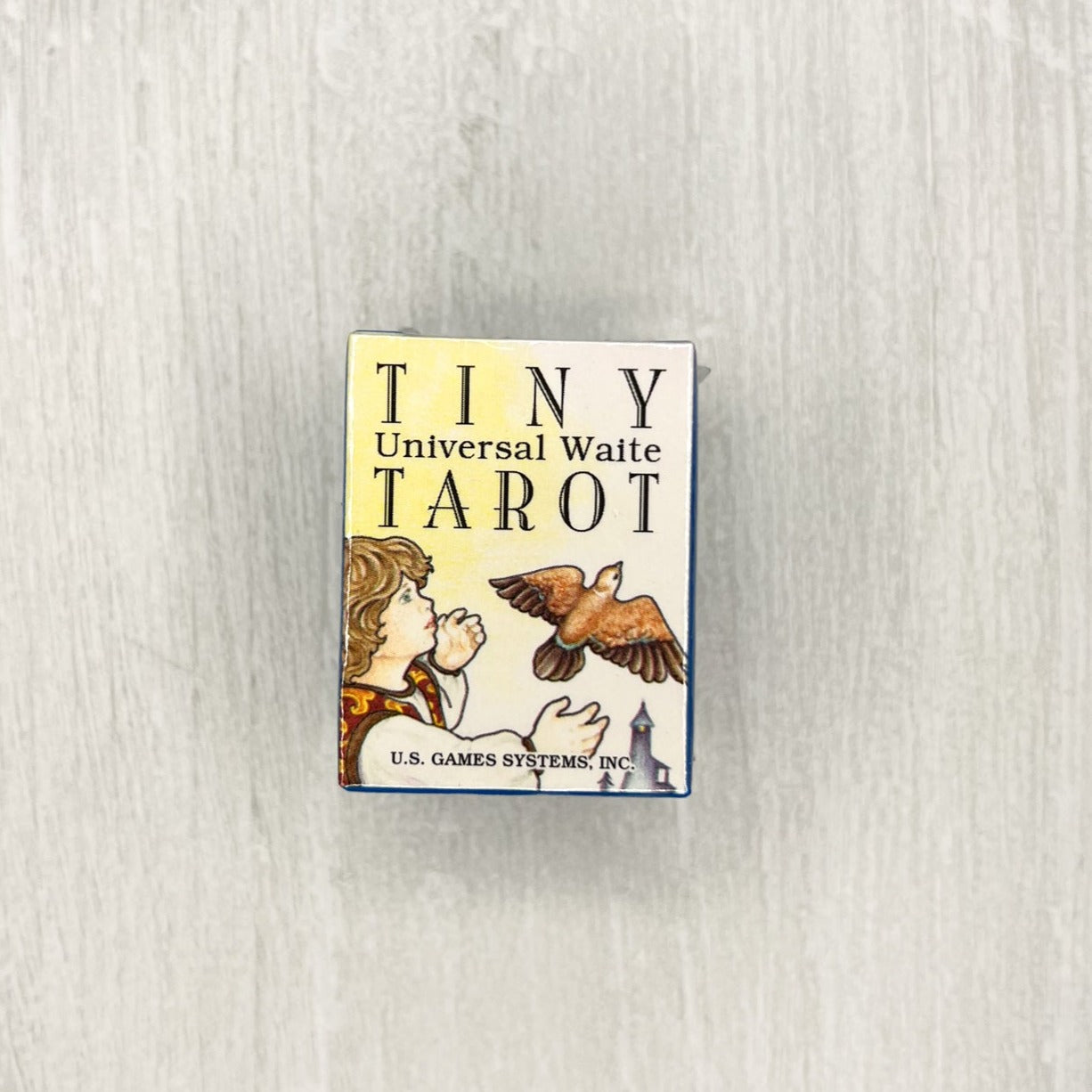 Tiny Universal-Waite Tarot Deck & Tiny Mushroom Bag Set
