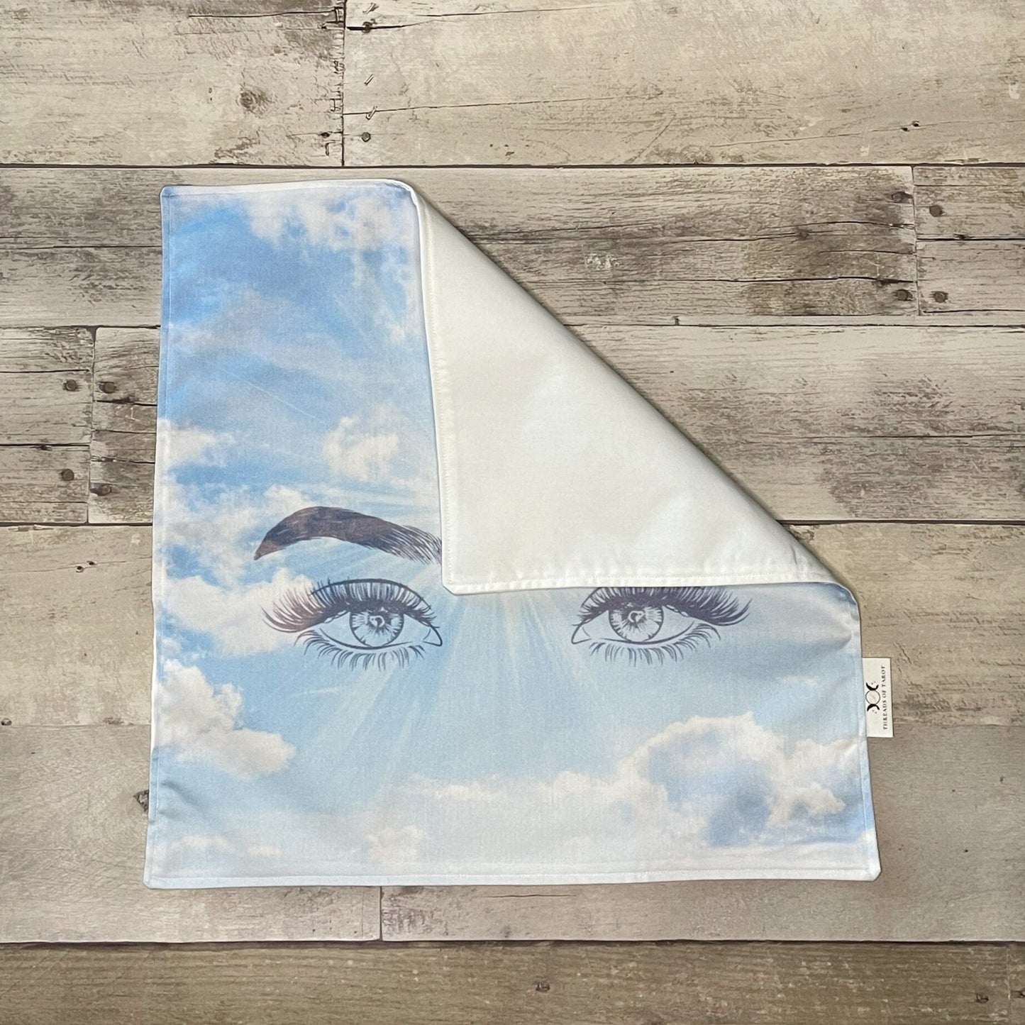 Eyes in the Sky Tarot Altar Cloth - 14"x14"