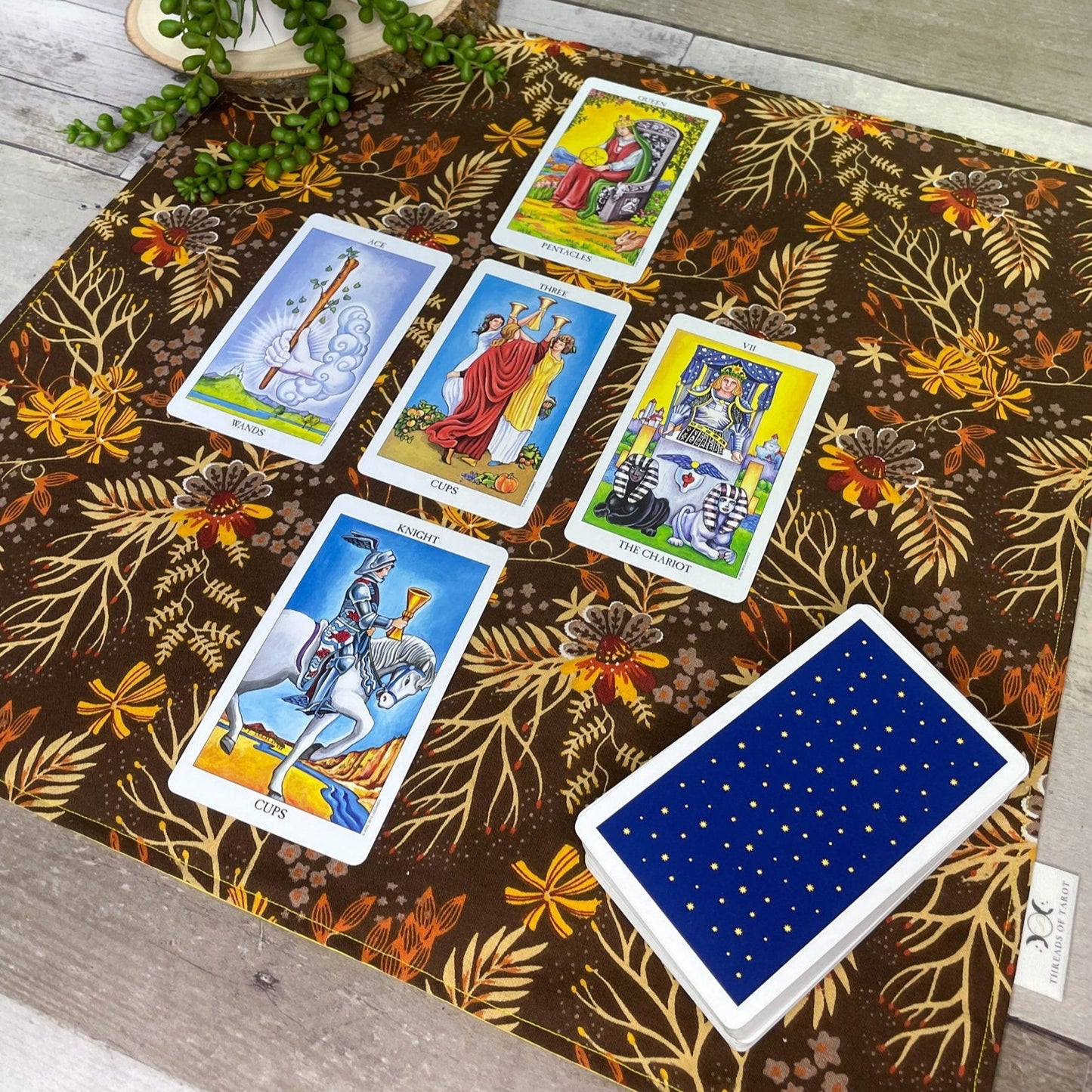 Fall Foliage Tarot Cloth
