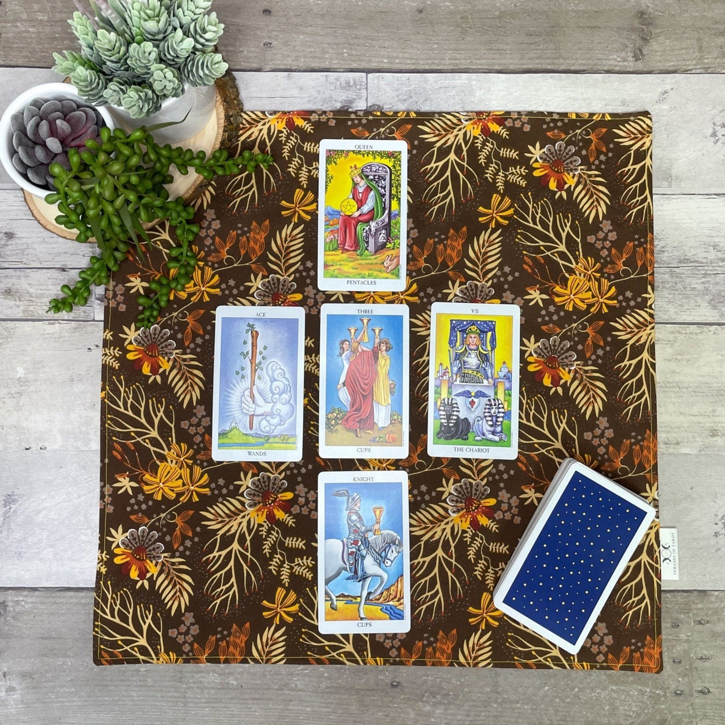 Fall Foliage Tarot Cloth