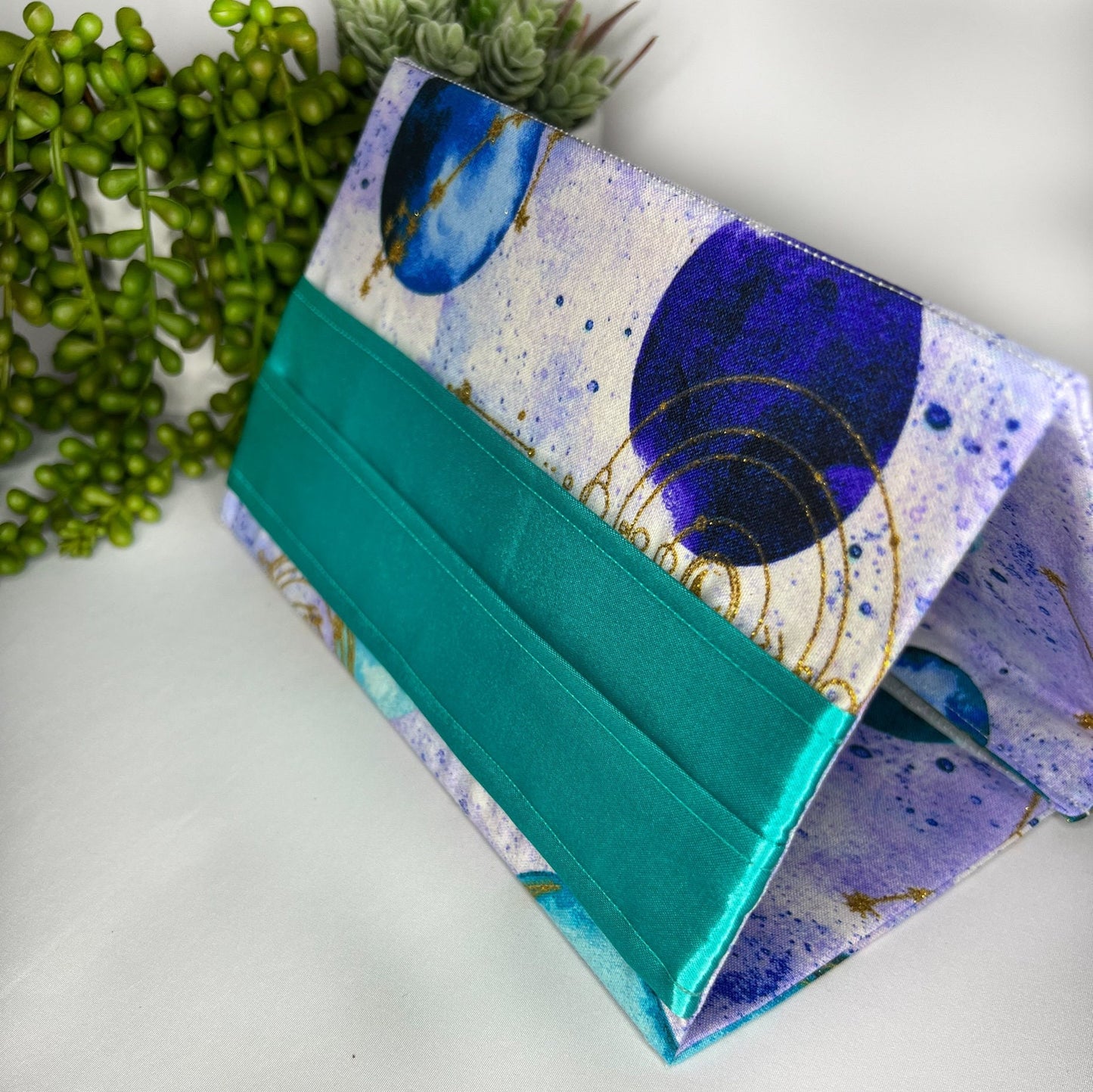 Blue Celestial Tarot Card Stand