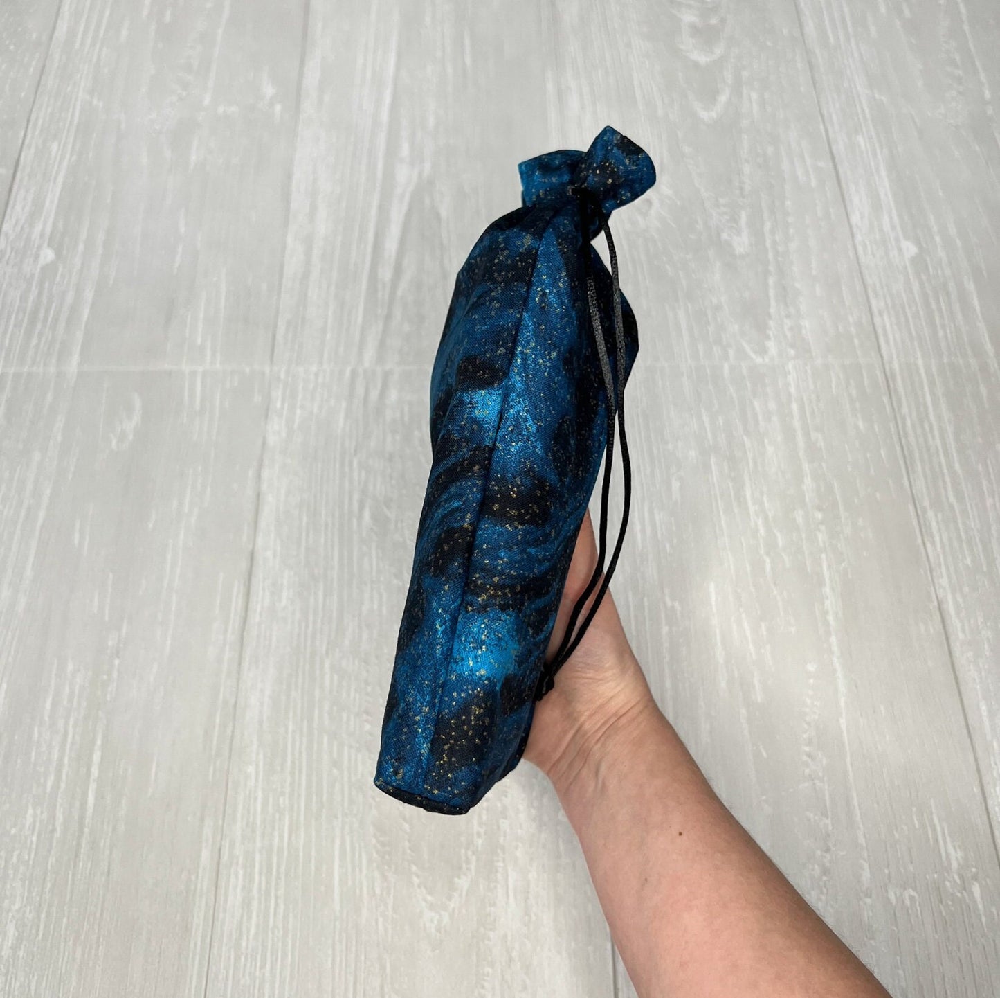Large Tarot Bag, Drawstring Pouch for Tarot & Oracle Deck, Divination Tools, Giant Tarot Deck, Witchcraft and Wiccan Gift Supplies Celestial