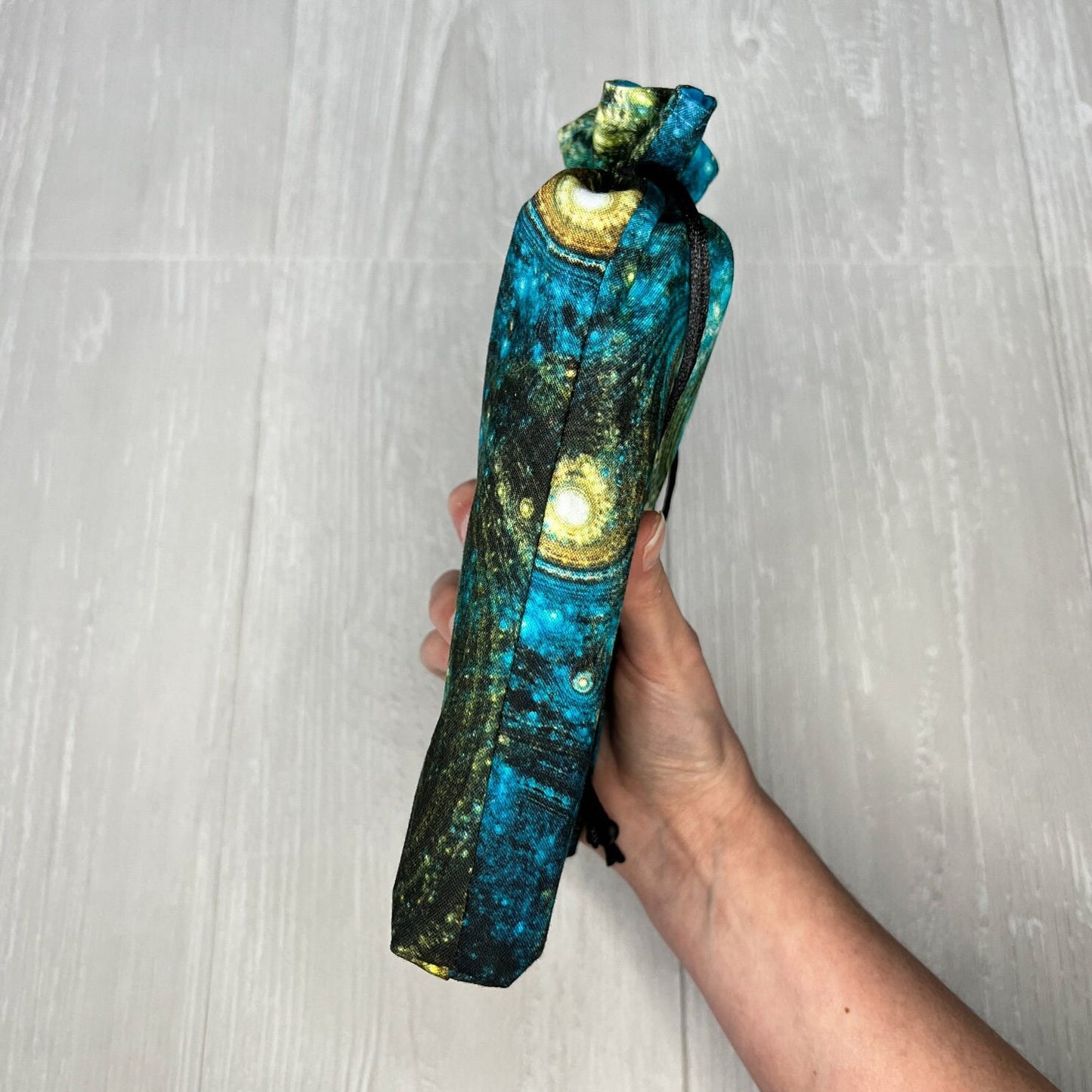 Large Sized Blue Galactic Tarot Bag