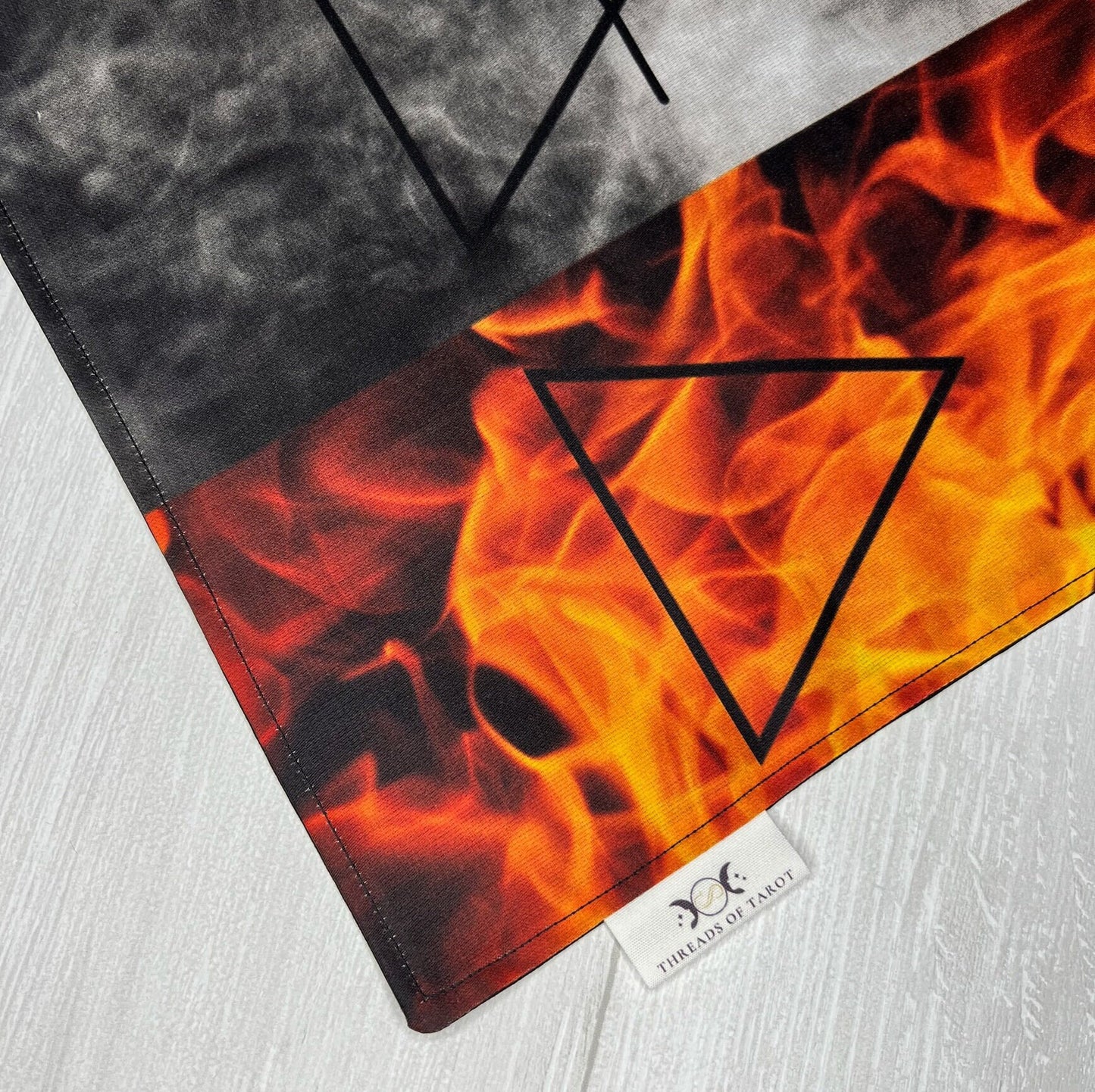 Alchemy Tarot Cloth, Rune Casting Cloth, Altar Ritual Cloth, Tarot Reading Supplies, Pagan Witchcraft Wiccan Gift Supplies, Elements