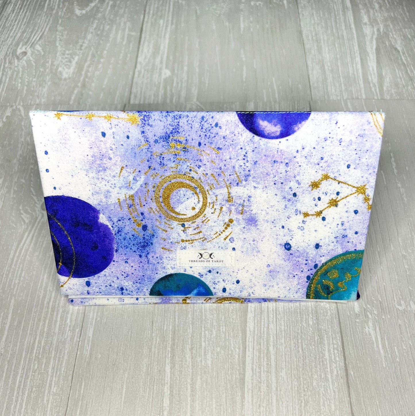 Blue Celestial Tarot Card Stand