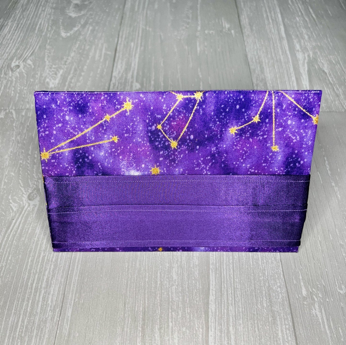 Purple & Gold Constellation Tarot Card Stand