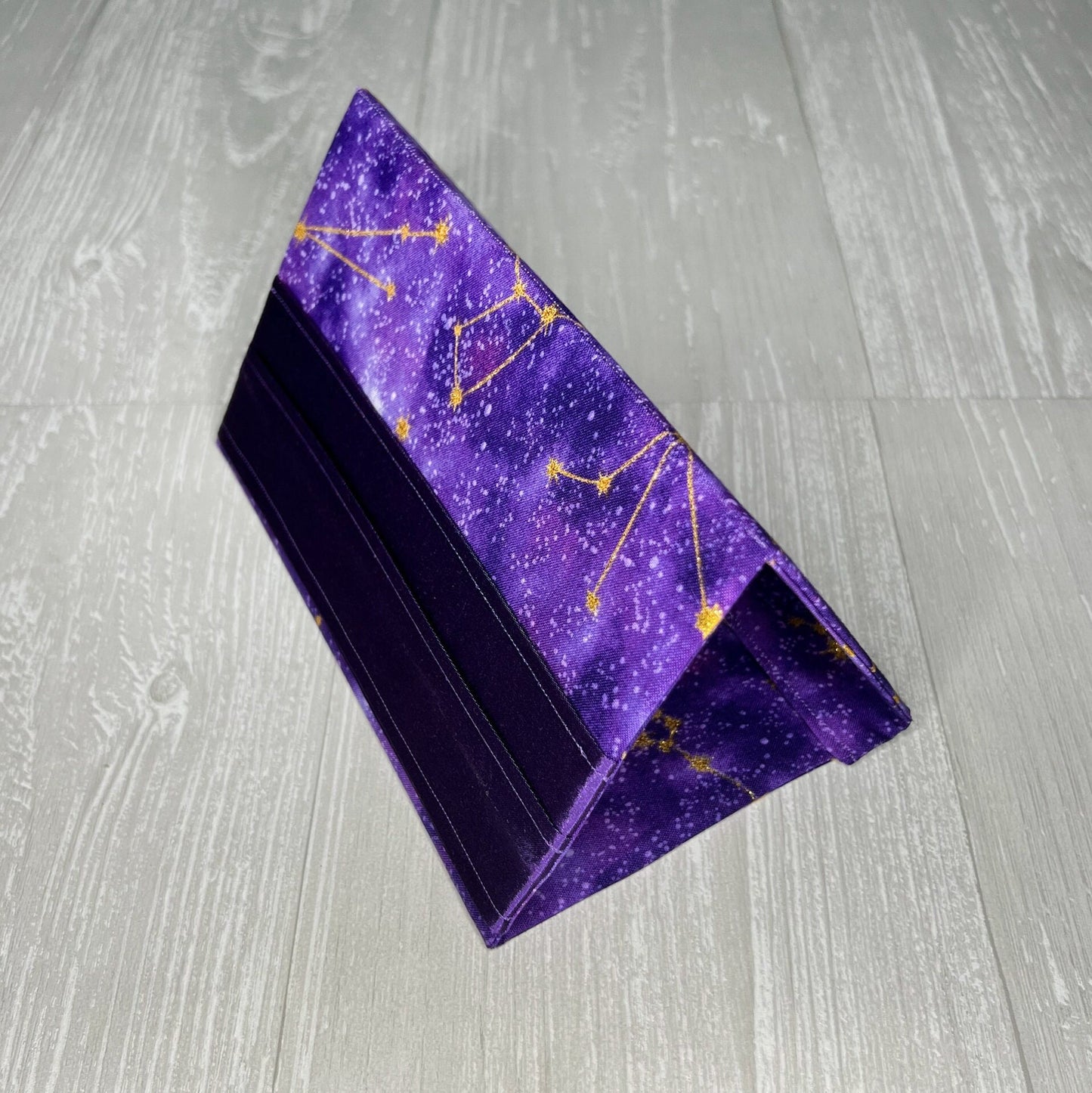 Purple & Gold Constellation Tarot Card Stand
