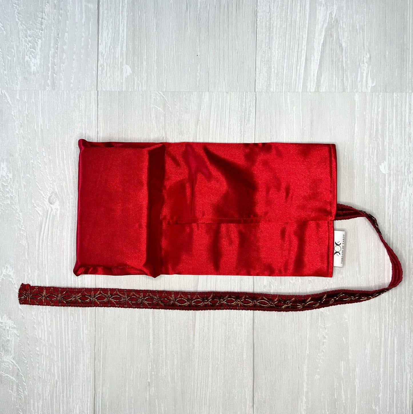 Red Satin Tarot Wrap