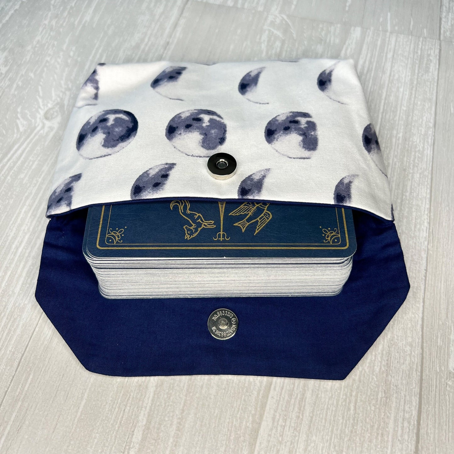 Moon Phase Tarot Deck Clutch