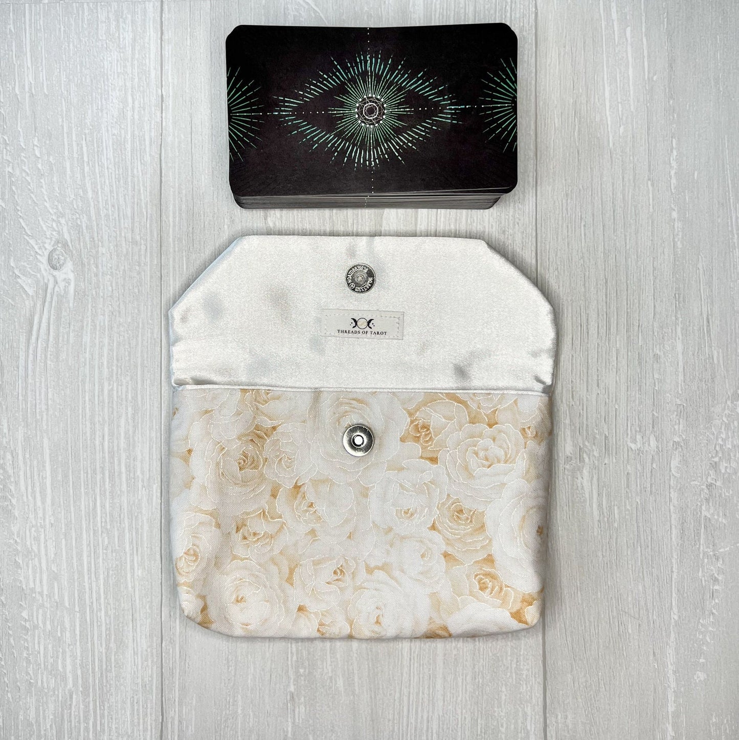Rose Tarot Clutch