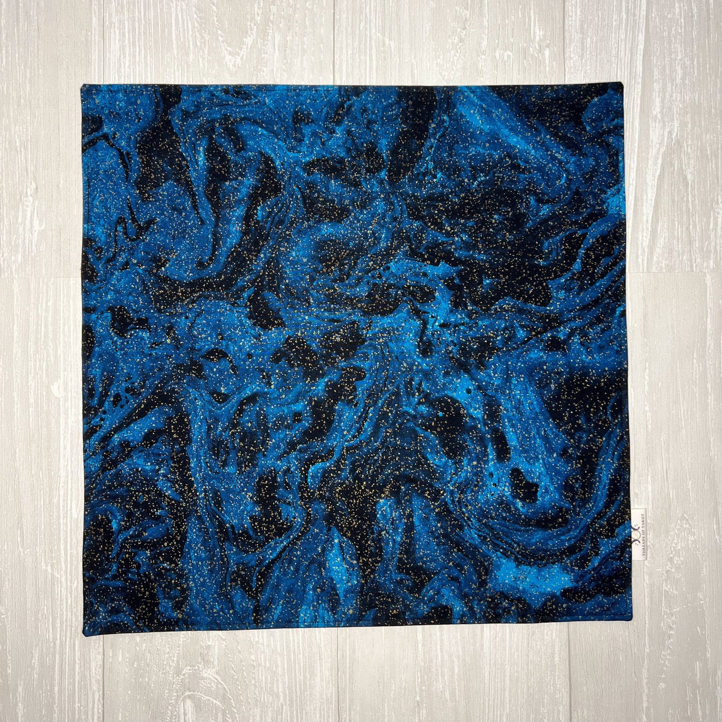 Blue Galactic Altar Cloth, Tarot Ritual Cloth, Rune Casting, Tarot Reading Supplies, Pagan Witchcraft Wiccan Gift Supplies, Divination Tools