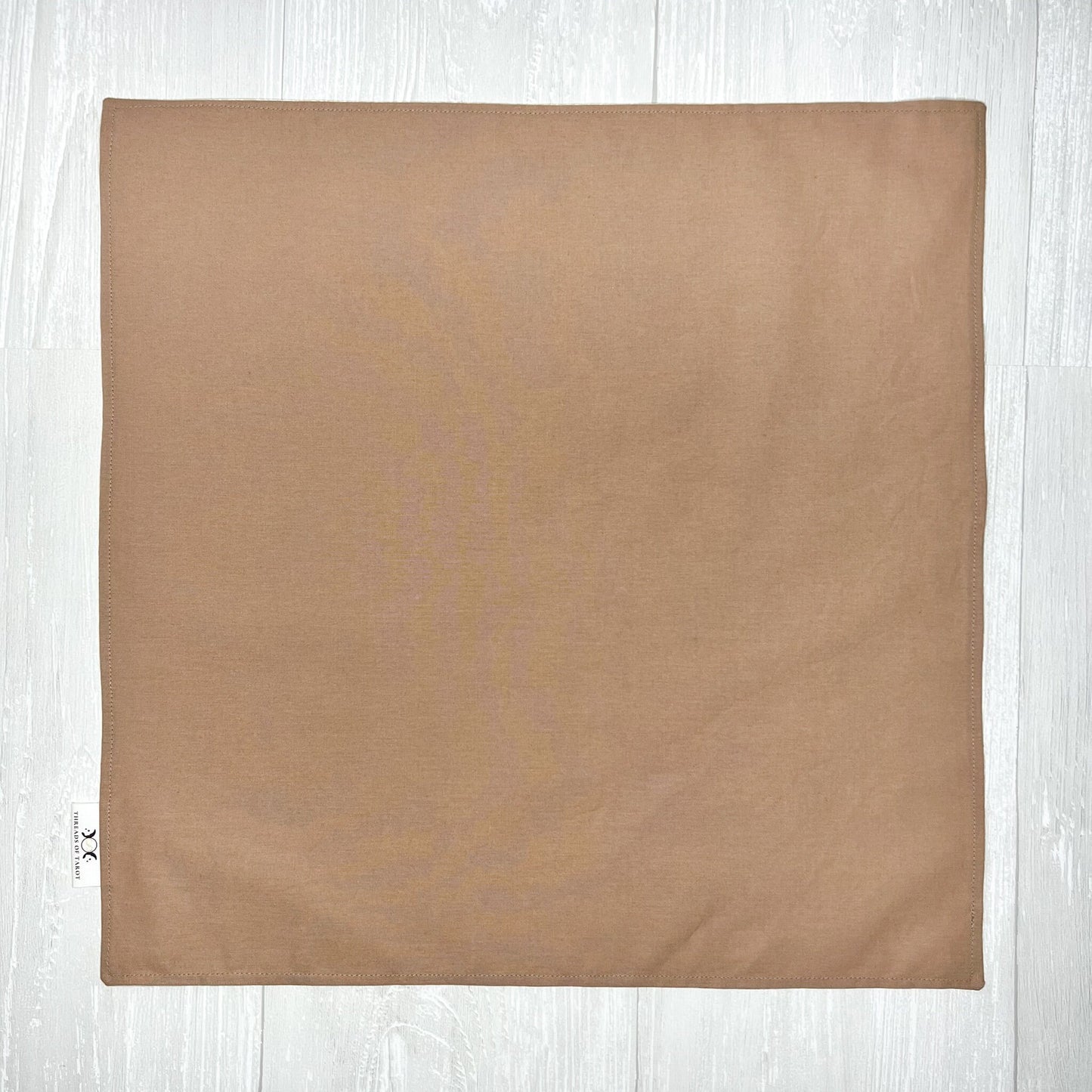 Beige Floral Altar Cloth, Tarot Ritual Cloth, Rune Casting, Tarot Reading Supplies, Pagan Witchcraft Wiccan Gift Supplies, Divination Tools