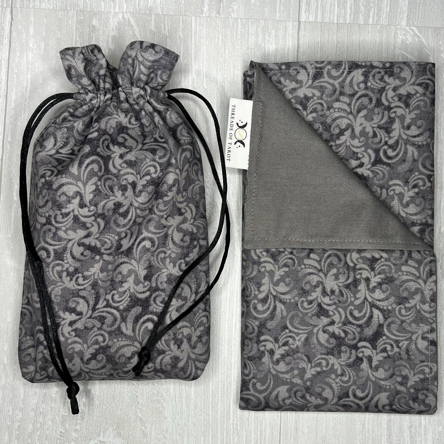 Tarot Deck Gift Set, Rider Waite Tarot Deck, Tarot Drawstring Bag, Reading Cloth, Yule Christmas Gift Box, Divination Tools, Witch Supplies