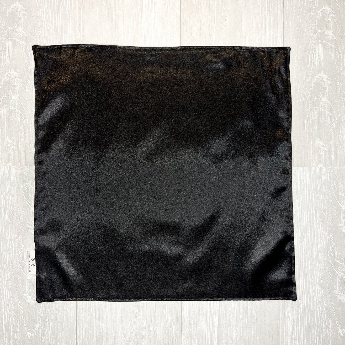 Black Satin Tarot Altar Cloth