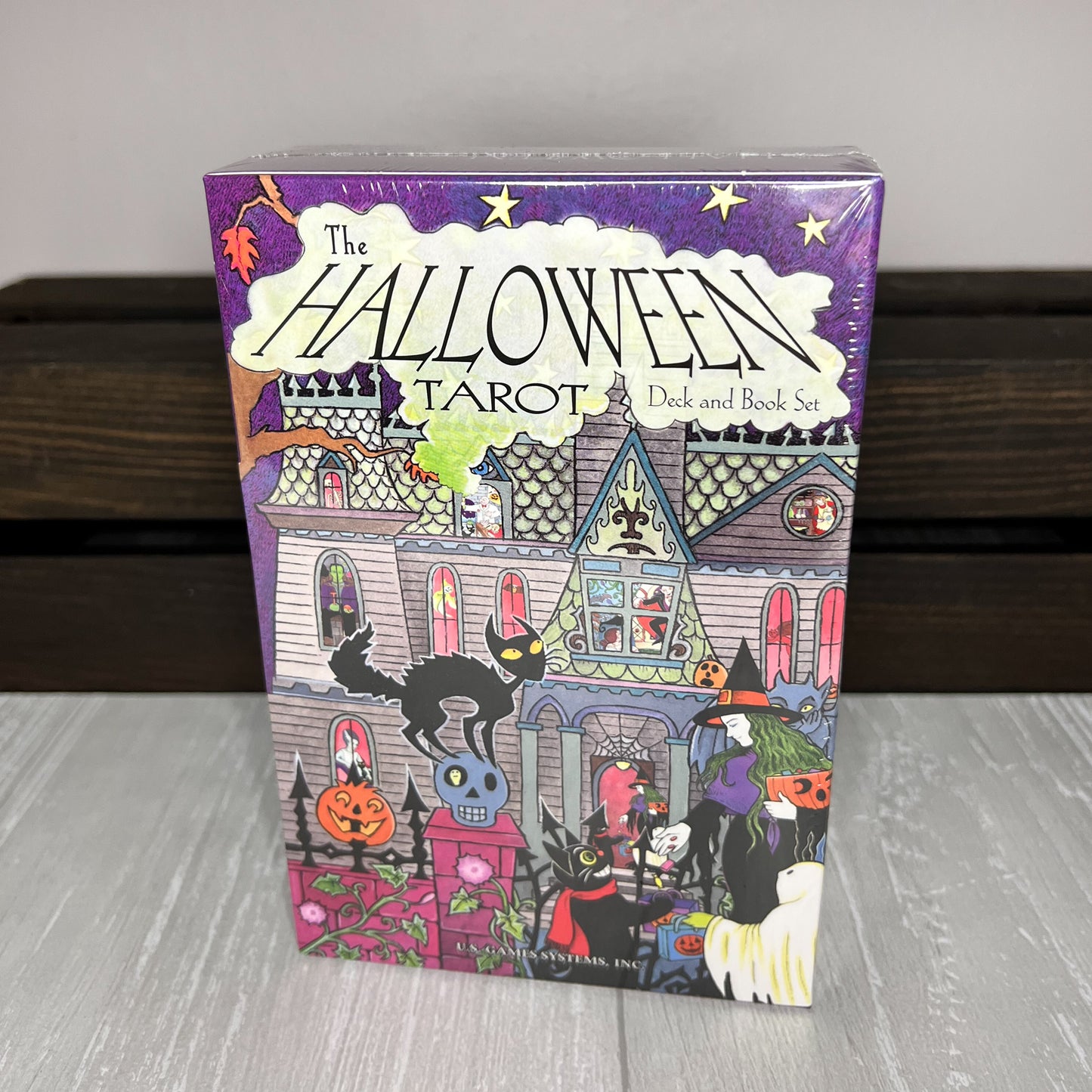 Halloween Tarot Deck & Book Set