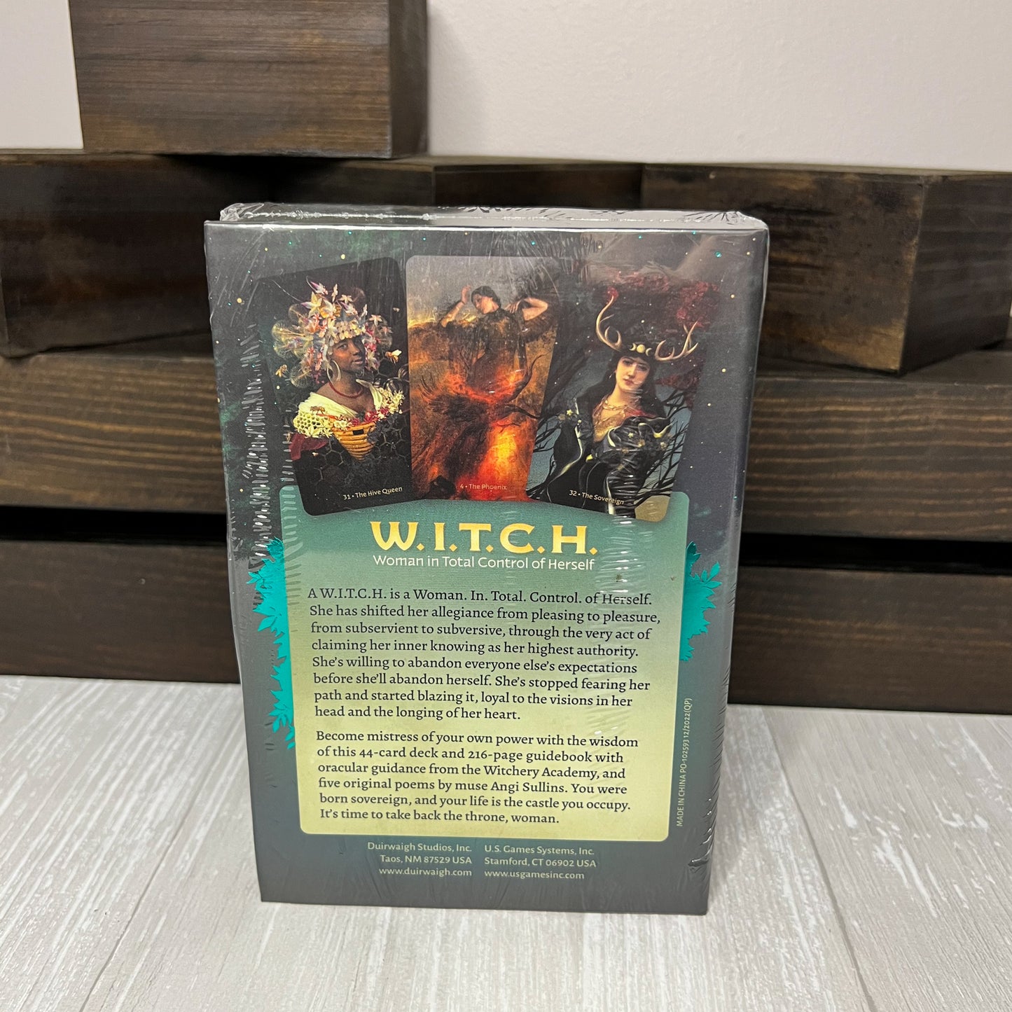 W.I.T.C.H. Woman in Total Control of Herself Oracle Deck