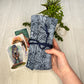 Blue Floral Tarot Deck Wrap, William Morris Tarot Pouch, Tarot Altar Supplies & Accessories, Tarot Card Holder, Divination Tarot Reader Gift