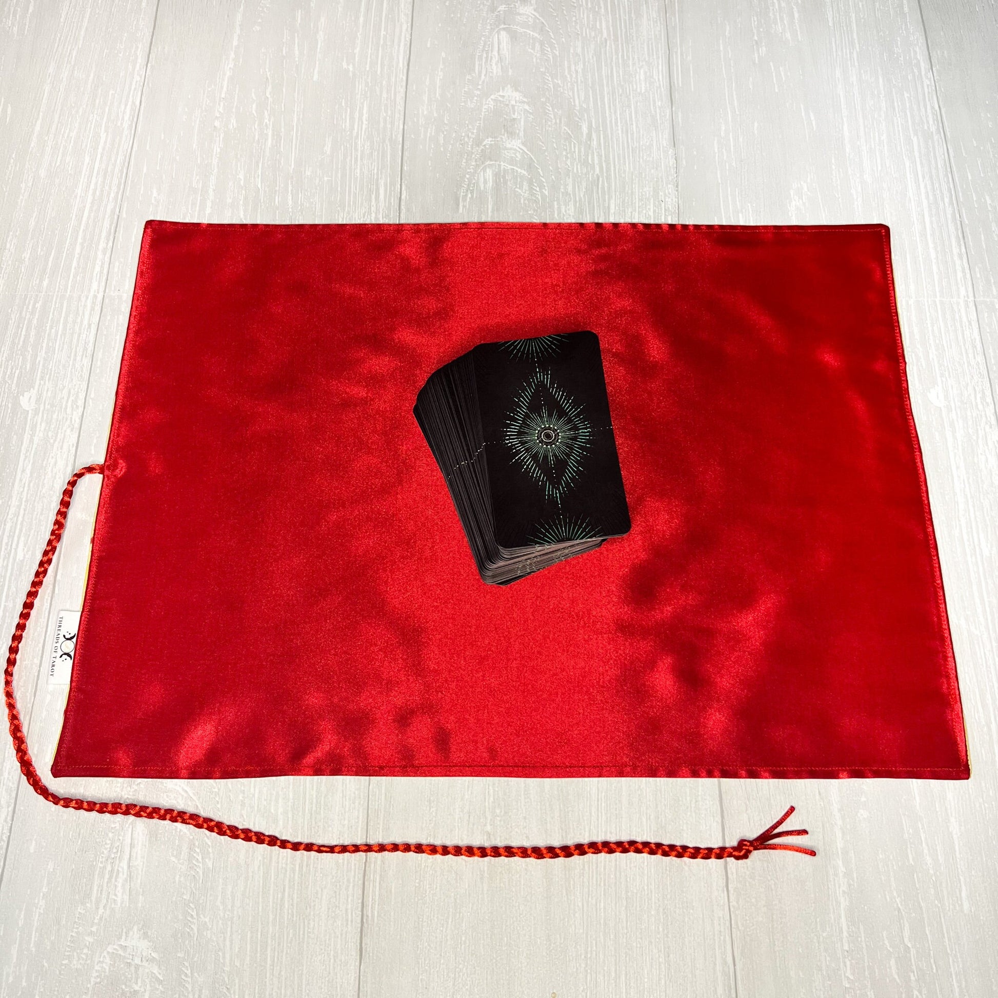 Fire Symbol Tarot Wrap, Element Tarot Deck Storage Cloth, Tarot Card Holder, Pagan Witchcraft Wiccan Divination Supplies, Tarot Accessories