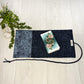 Blue Floral Tarot Deck Wrap, William Morris Tarot Pouch, Tarot Altar Supplies & Accessories, Tarot Card Holder, Divination Tarot Reader Gift