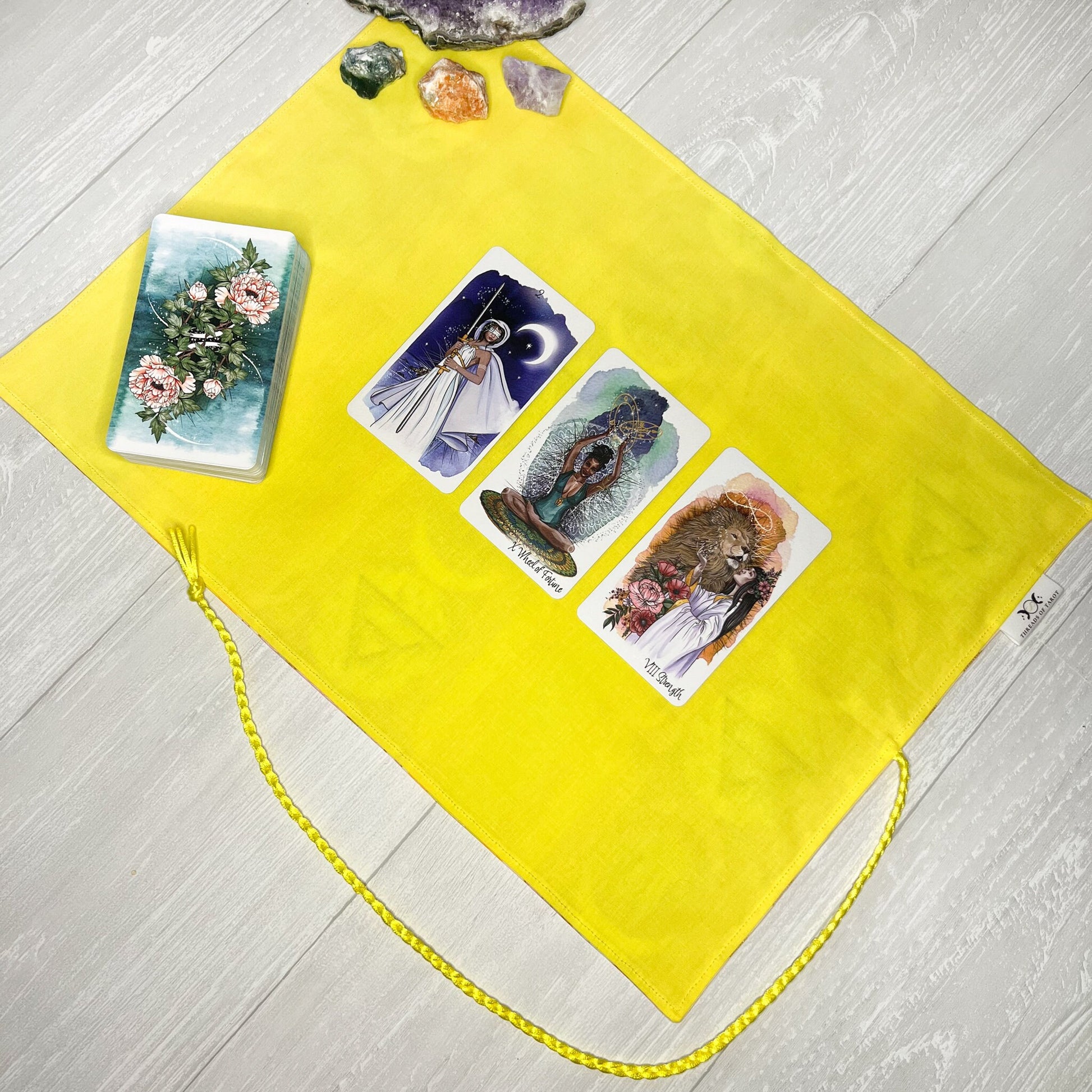 Air Symbol Tarot Wrap, Elemental Tarot Deck Storage Cloth, Tarot Card Holder, Pagan Witchcraft Wiccan Divination Supplies, Tarot Accessories