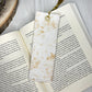 Fabric Bookmarks / Witchy Book Accessories / Book Page Holder / Book of Shadows & Spell Book Mark / Book Gifts / Metallic Unique Bookmark