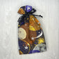 Celestial Tarot Bag, Drawstring Pouch, Tarot Deck Storage Holder, Standard Tarot, Moons Planet Witchcraft Wiccan Divination Gifts & Supplies