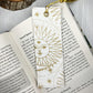 Celestial Fabric Bookmark / Witchy Book Accessories / Book Page Holder / Book of Shadows & Spell Book Mark / Book Gifts / Unique Bookmark