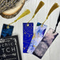 Celestial Fabric Bookmark / Witchy Book Accessories / Book Page Holder / Book of Shadows & Spell Book Mark / Book Gifts / Unique Bookmark