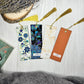 Fabric Bookmarks / Witchy Book Accessories / Book Page Holder / Book of Shadows & Spell Book Mark / Book Gifts / Metallic Unique Bookmark
