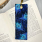 Fabric Bookmarks / Witchy Book Accessories / Book Page Holder / Book of Shadows & Spell Book Mark / Book Gifts / Metallic Unique Bookmark
