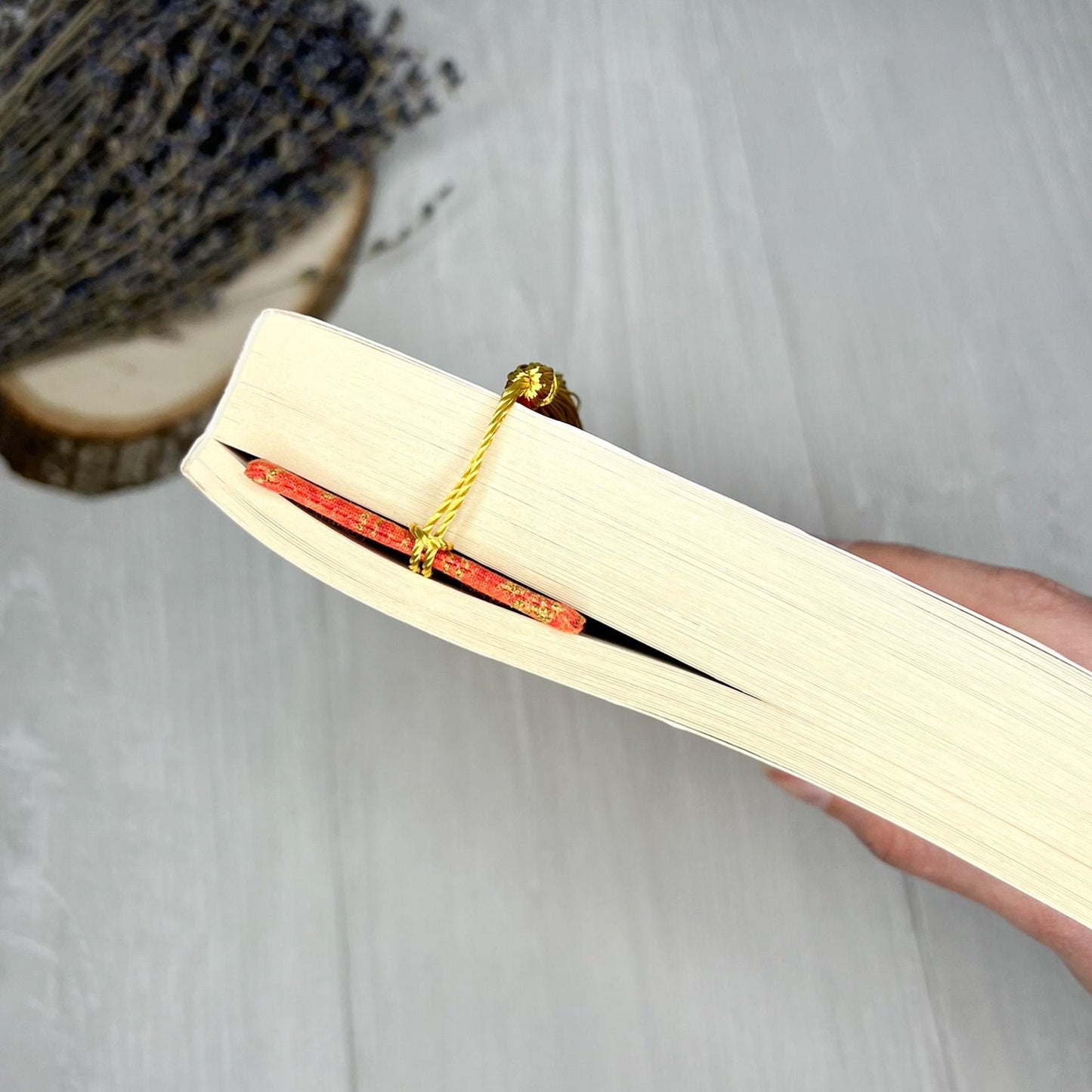 Fabric Bookmarks / Witchy Book Accessories / Book Page Holder / Book of Shadows & Spell Book Mark / Book Gifts / Metallic Unique Bookmark