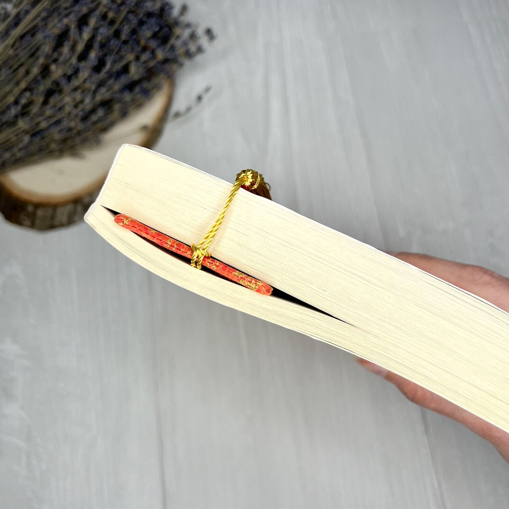 Fabric Bookmarks / Witchy Book Accessories / Book Page Holder / Book of Shadows & Spell Book Mark / Book Gifts / Metallic Unique Bookmark