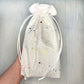 Rainbow Tarot Bag, Metallic Specks Drawstring Pouch, Tarot Deck Storage Holder, Witchcraft Divination Gifts & Supplies, Oracle Deck Pouch