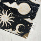 Celestial Altar Cloth, Sun & Moon Tarot Ritual Cloth, Rune Casting, Tarot Reading Supplies, Pagan Witchcraft Wiccan Gifts, Divination Tools