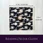 Celestial Altar Cloth, Sun & Moon Tarot Ritual Cloth, Rune Casting, Tarot Reading Supplies, Pagan Witchcraft Wiccan Gifts, Divination Tools