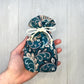 Mini Floral Tarot Bag, Drawstring Pouch, Tarot Deck Storage Holder, Standard Tarot Case, Pagan Witchcraft Divination Tools Gifts & Supplies