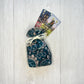 Mini Floral Tarot Bag, Drawstring Pouch, Tarot Deck Storage Holder, Standard Tarot Case, Pagan Witchcraft Divination Tools Gifts & Supplies