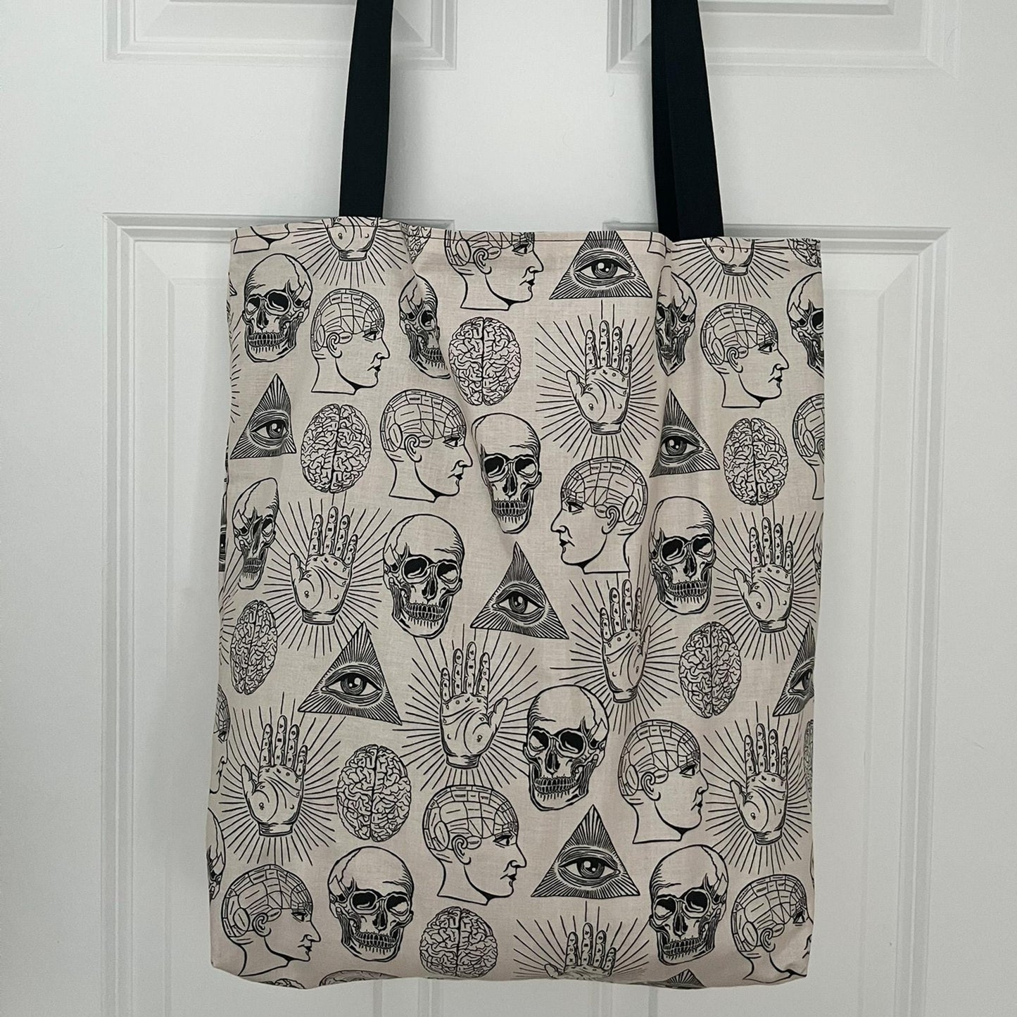 Witchy Tote Bag, Overnight Shoulder Bag, Gothic Witchy Tote Bag, Tarot Tote Bag, Witch Bag