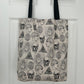 Witchy Tote Bag, Overnight Shoulder Bag, Gothic Witchy Tote Bag, Tarot Tote Bag, Witch Bag