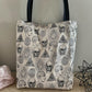 Witchy Tote Bag, Overnight Shoulder Bag, Gothic Witchy Tote Bag, Tarot Tote Bag, Witch Bag