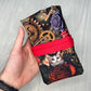 Customizable Wonderland Tarot Wrap, Alice's Adventures in Wonderland Tarot Bag, Cat White Rabbit Tarot Deck Wrap
