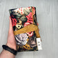 Customizable Wonderland Tarot Wrap, Alice's Adventures in Wonderland Tarot Bag, Cat White Rabbit Tarot Deck Wrap