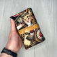 Customizable Wonderland Tarot Wrap, Alice's Adventures in Wonderland Tarot Bag, Cat White Rabbit Tarot Deck Wrap