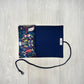 Alice's Adventures in Wonderland Tarot Wrap Pouch, Wonderland Tarot Card Pouch, Cat White Rabbit Tarot Deck Holder