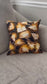 Witchy Throw Pillow, Book of Shadow Pillow Case & Insert, Halloween Home Decor, 15x15 Handmade Pillow Cover