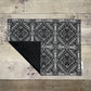 Black & White Geometric Diamond Tarot Altar Cloth