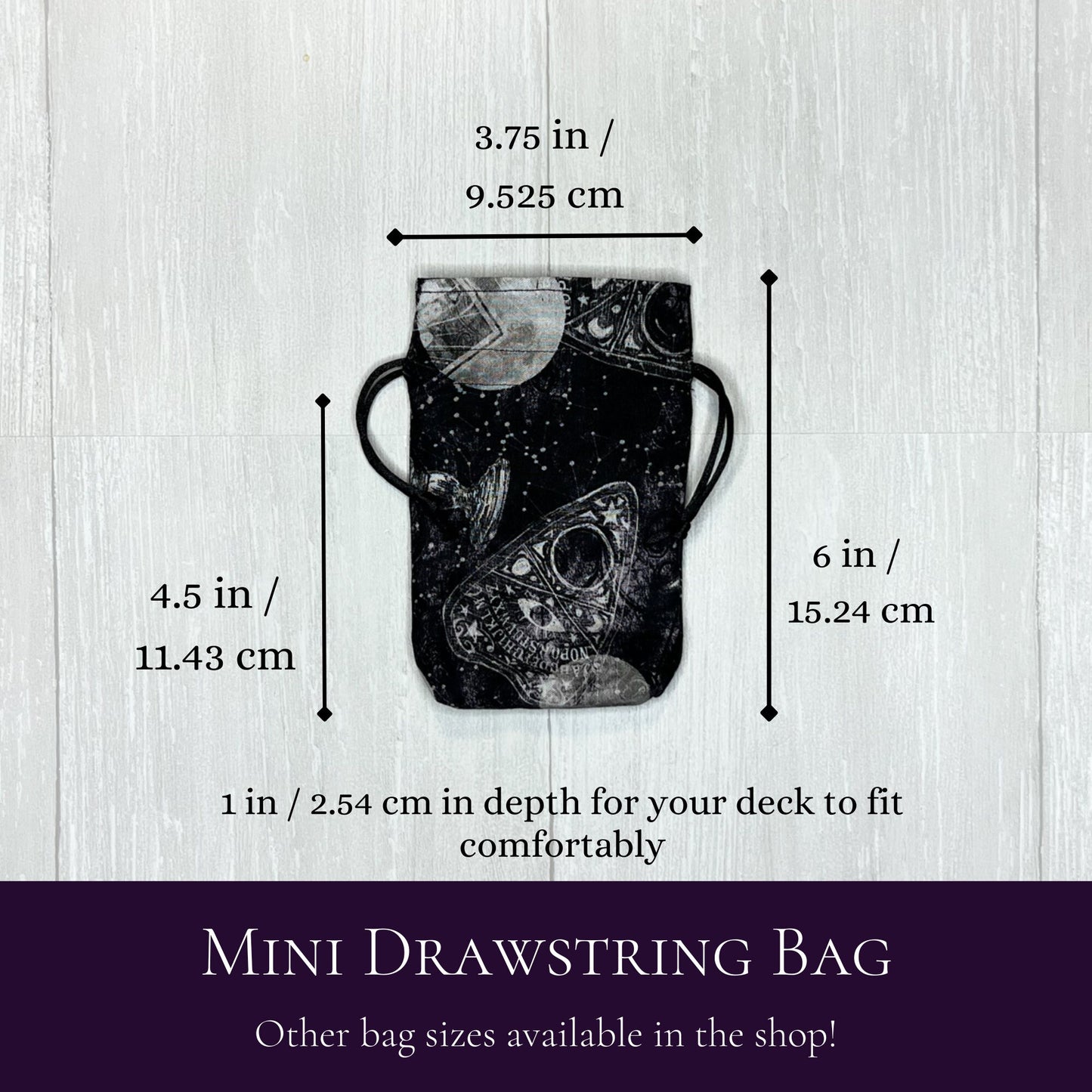 Mini Sized Drawstring Bag