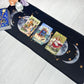 Mini Moon Phase Tarot Cloth, 5.5"x14.5" Rectangle Altar Cloth, Lunar Tarot Reading Supplies & Accessories, Rune Casting Cloth, Tarot Reader