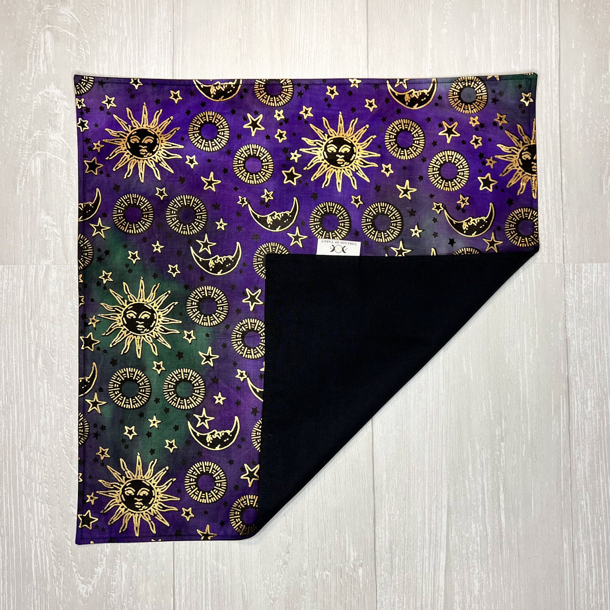 Sun and Moon Tarot Altar Cloth - 16"x16"